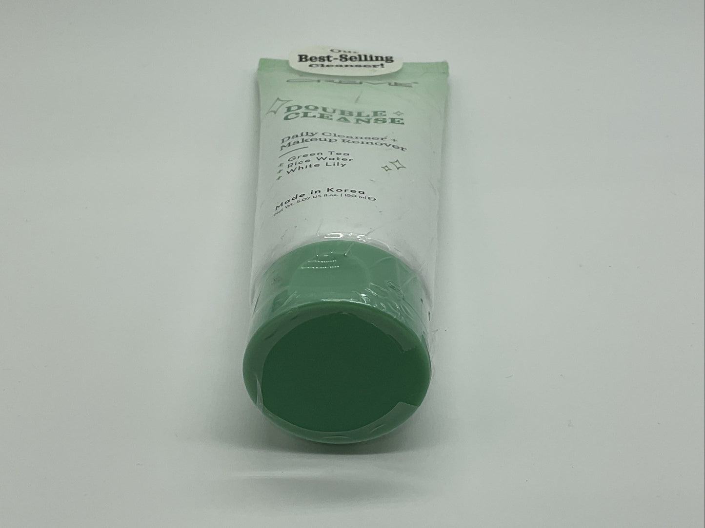 The Crème Shop Korean Skincare Double Cleanse 2-In-1 Green Tea Face Wash
