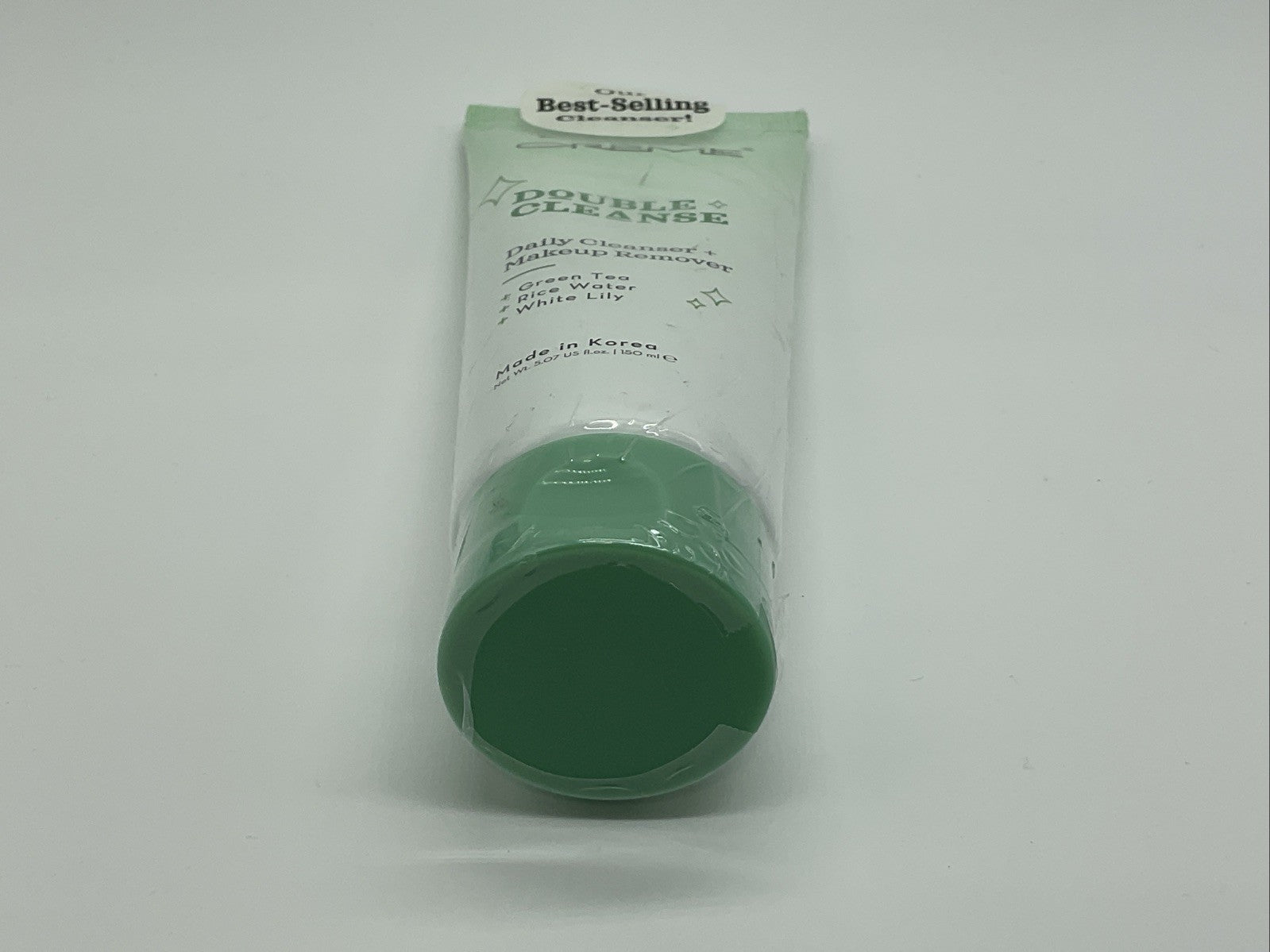 The Crème Shop Korean Skincare Double Cleanse 2-In-1 Green Tea Face Wash