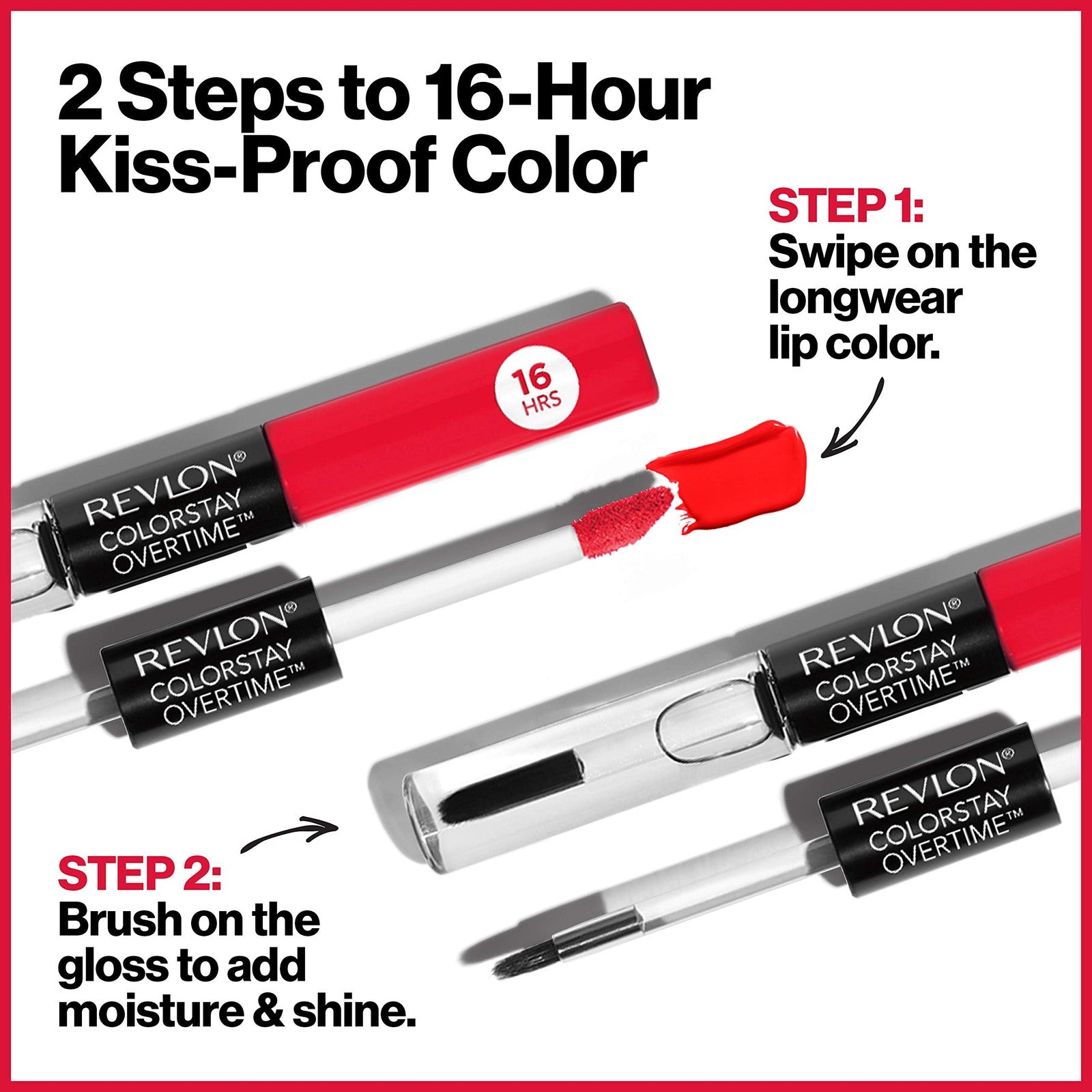 2 Pack - Revlon ColorStay Overtime Lipcolor - 360 Endless Spice