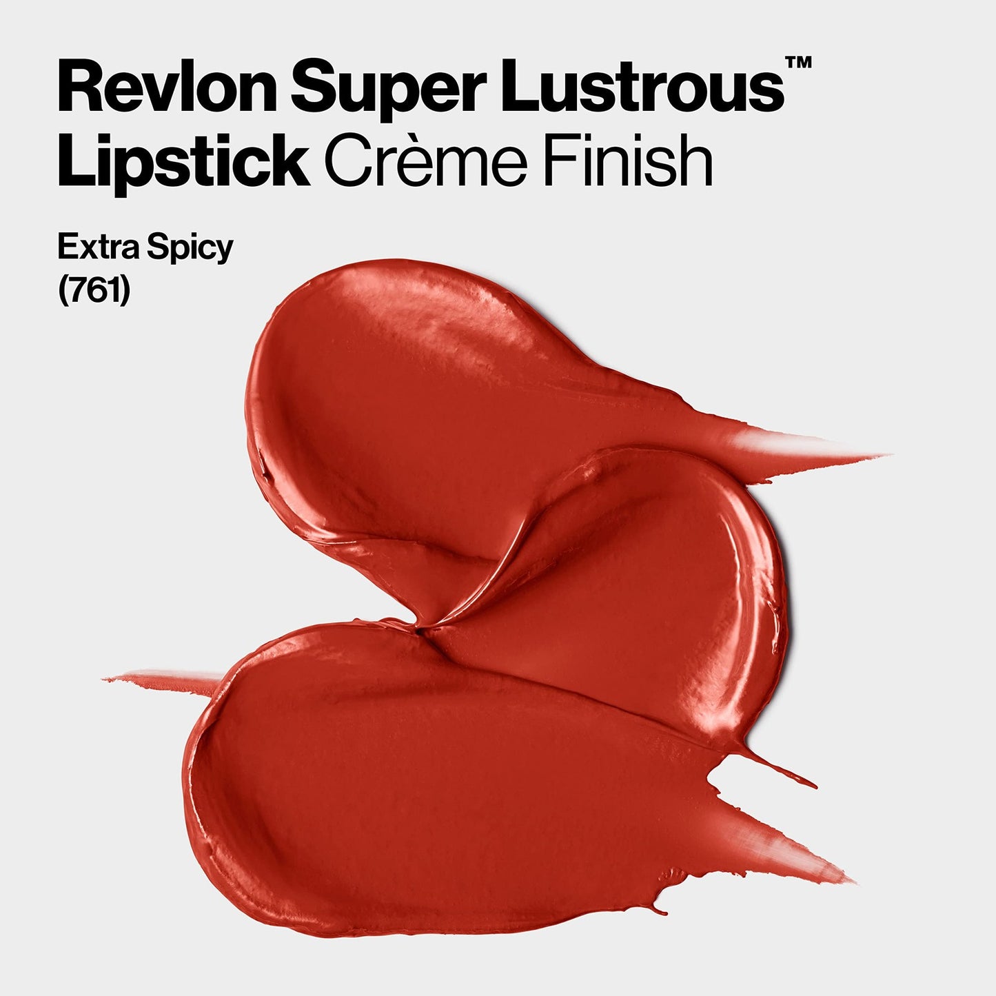 3 PACK -Revlon Super Lustrous Crème Lipstick - 761 Extra Spicy