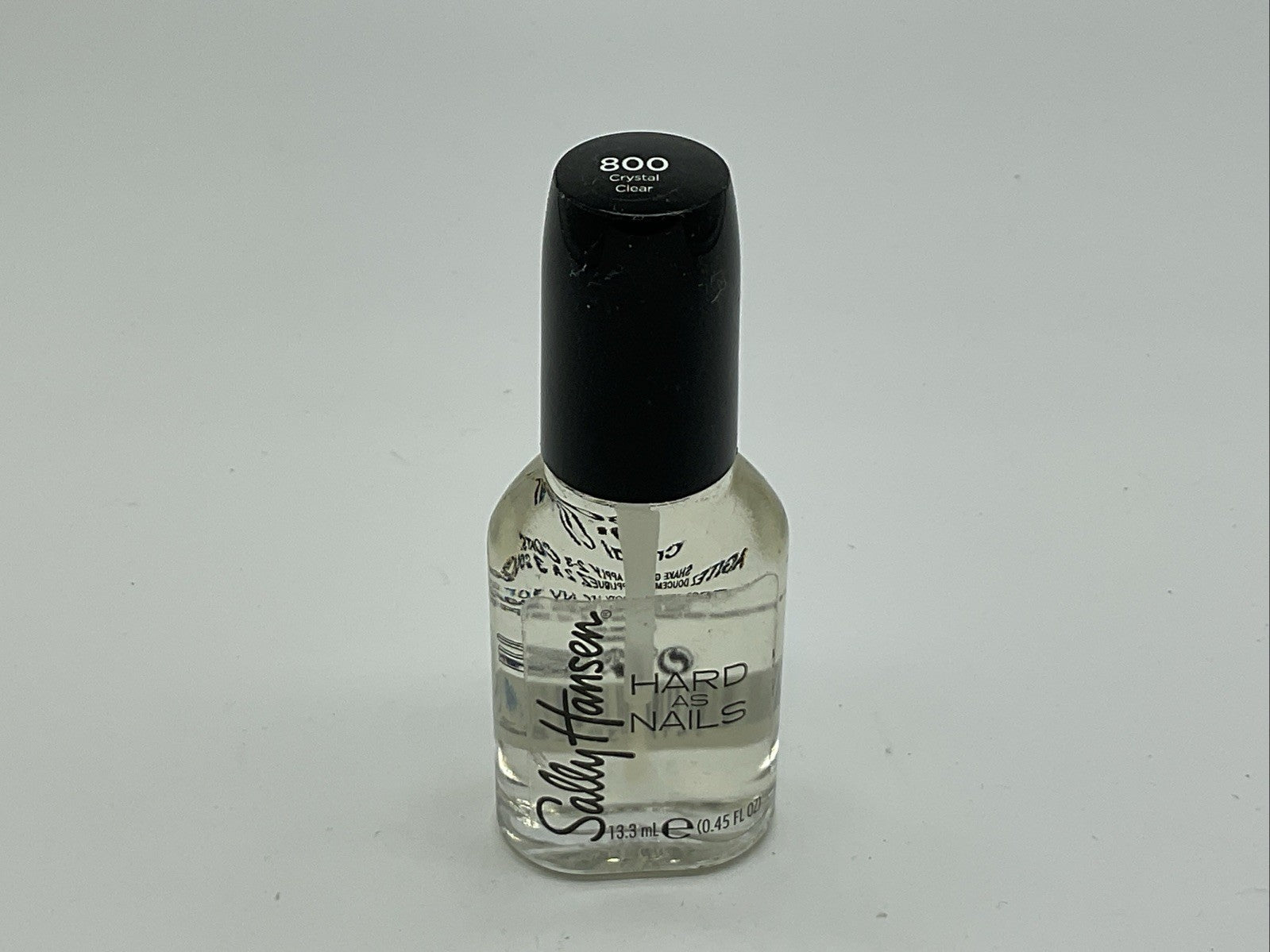 Sally Hansen Hard As Nails Xtreme Wear Nail Polish Liquid - 800 Crystal Clear