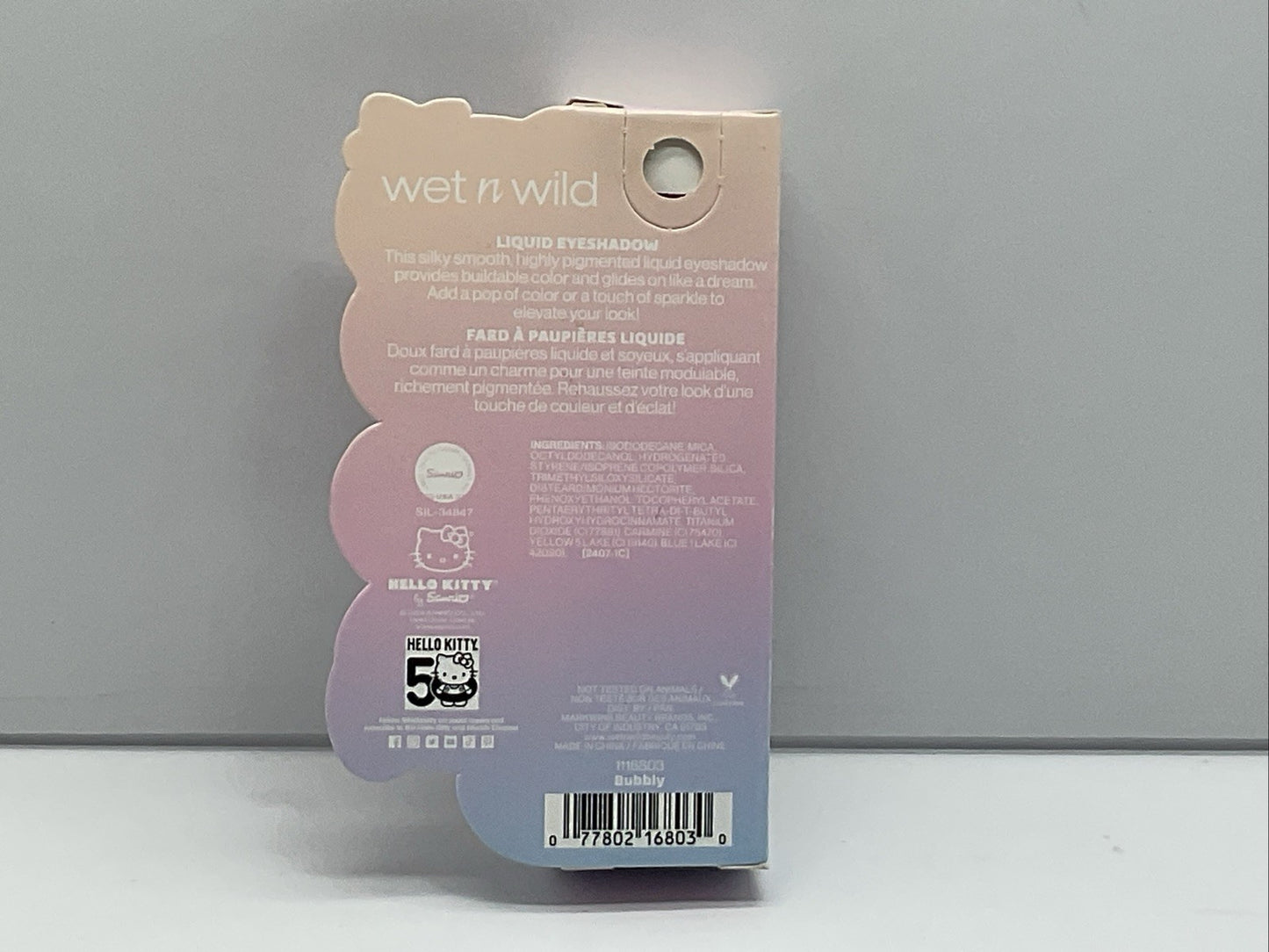 wet n wild Hello Kitty Liquid Eyeshadow - Bubbly