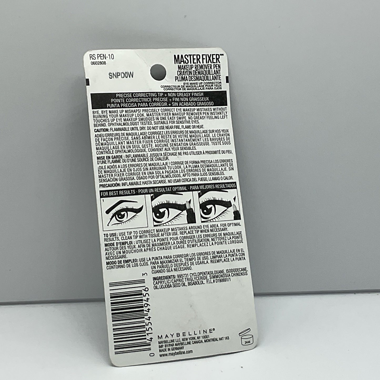 Maybelline Master Fixer Makeup Remover Pen - 10 - Single