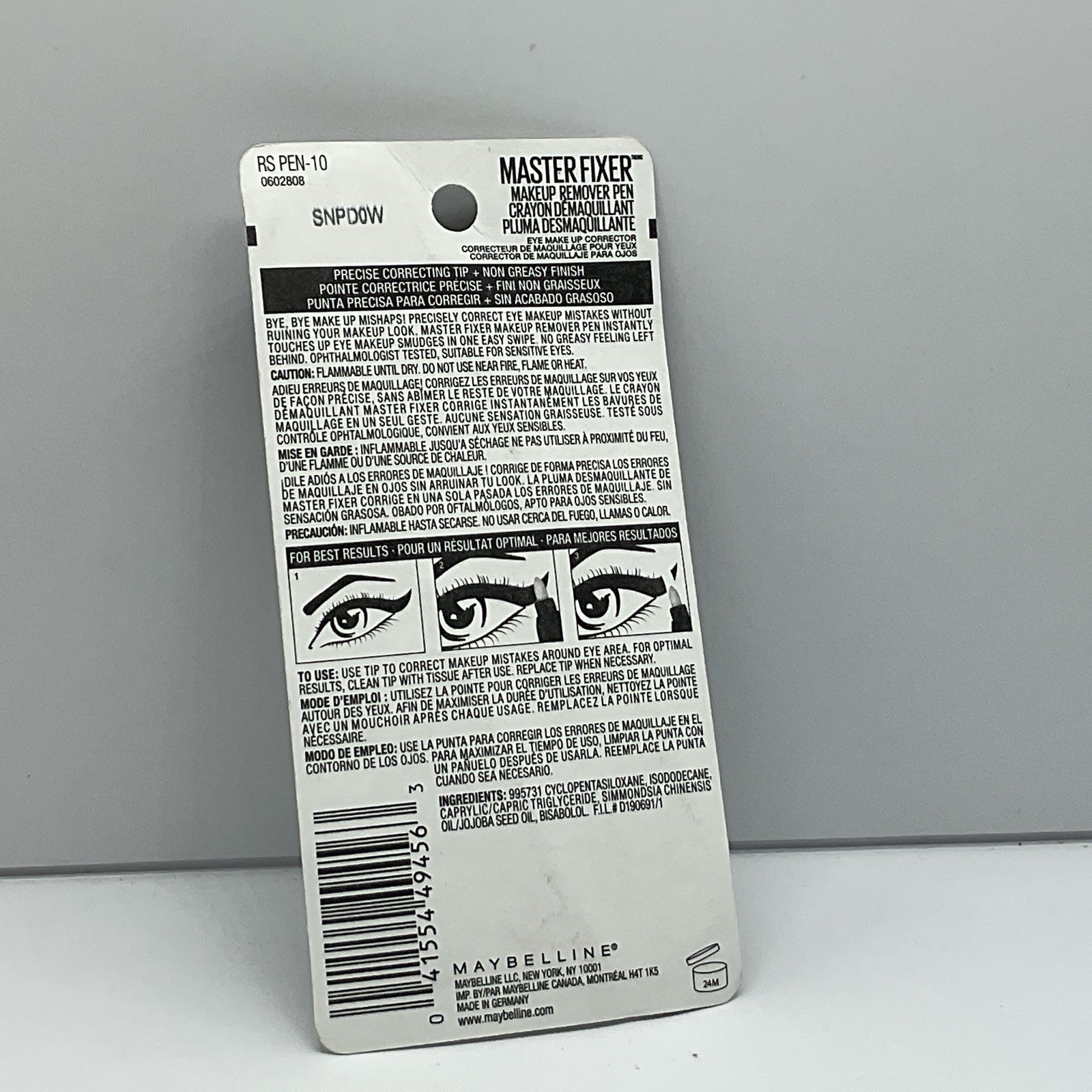 Maybelline Master Fixer Makeup Remover Pen - 10 - Single