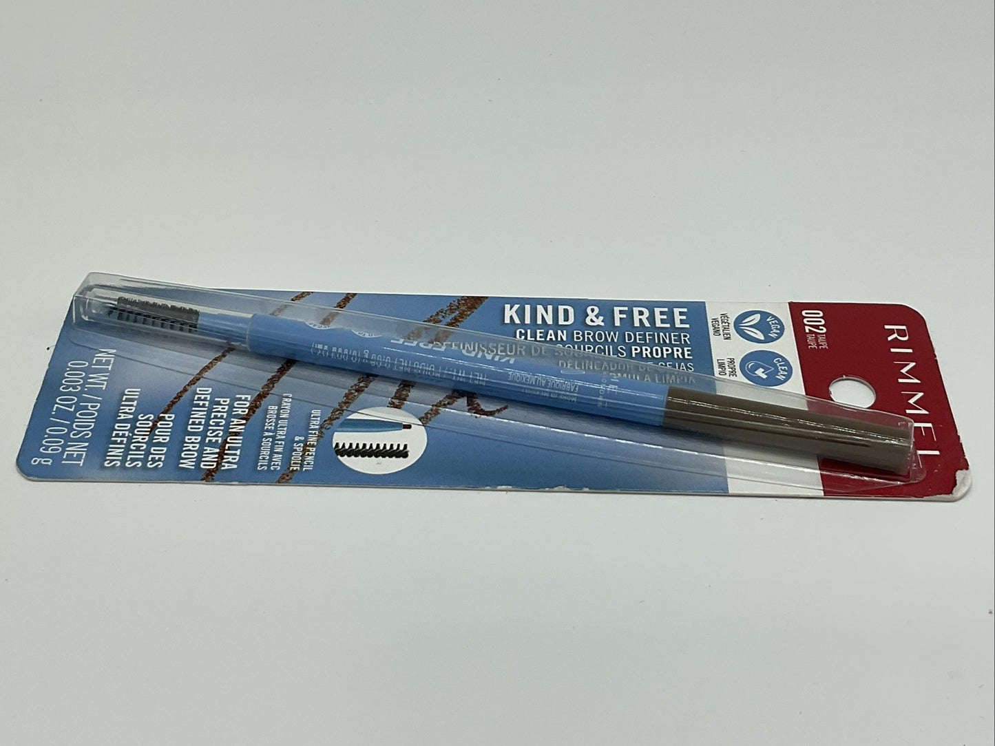 Rimmel Kind & Free Eyebrow Pencil - 002 Taupe