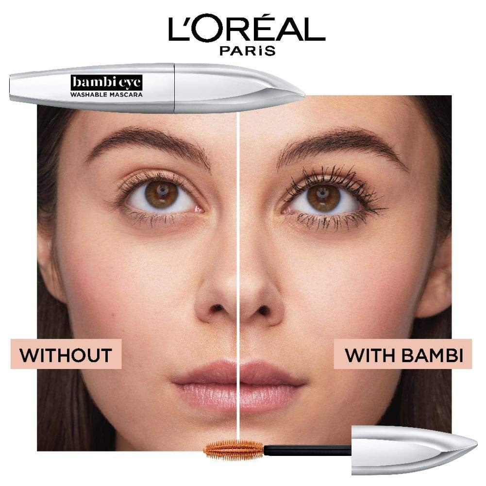 L'Oreal Bambi Eye Mascara Black Brown 402 Instant Eye opening