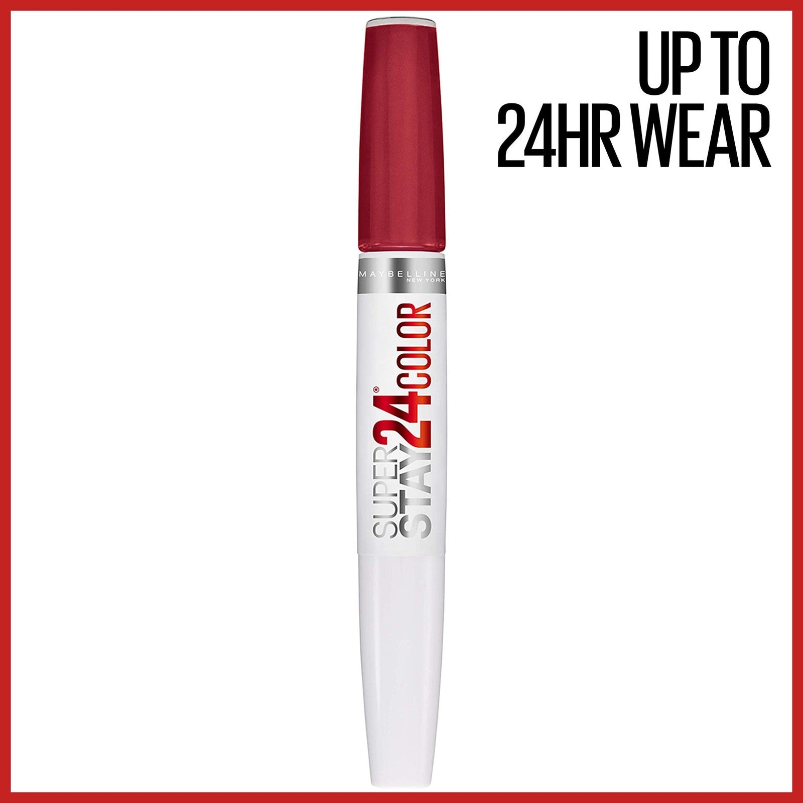 Maybelline SuperStay 24HR 2-Step Liquid Lipstick - 025 Keep Up The Flame