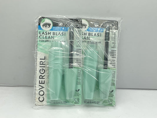 2 PACK - Covergirl Lash Blast Clean Waterproof Mascara - 835 Black Brown
