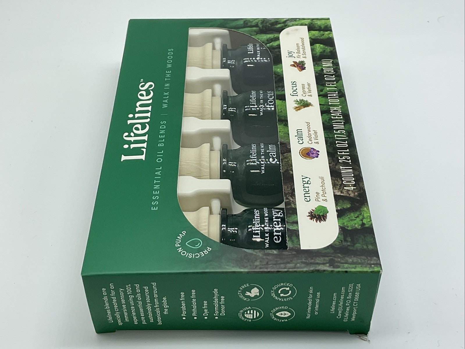 Lifelines Essential Oil Blend 4 Pack - Walk in The Woods