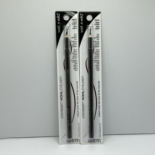 Wet N Wild Coloricon Eye Pencil -  C602A Petty In Mink - Lot Of 2