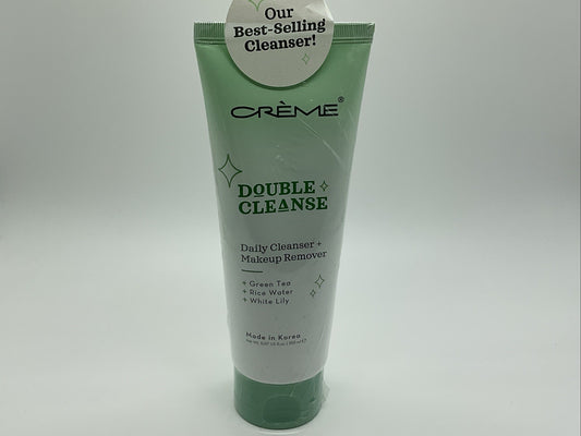 The Crème Shop Korean Skincare Double Cleanse 2-In-1 Green Tea Face Wash