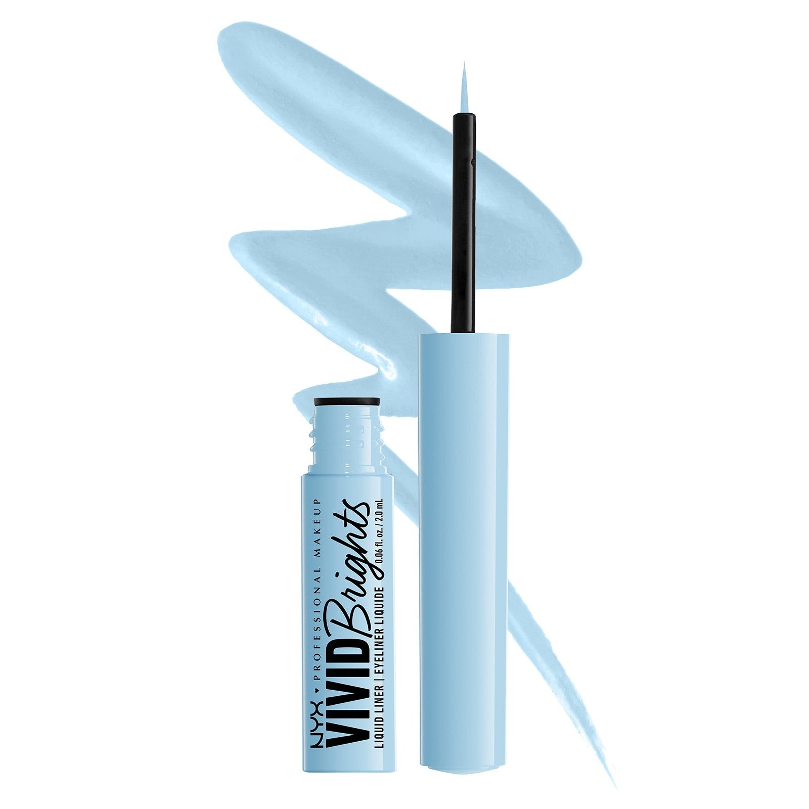 NYX Vivid Brights Matte Liquid Eyeliner - VBLL06 Blue Thang