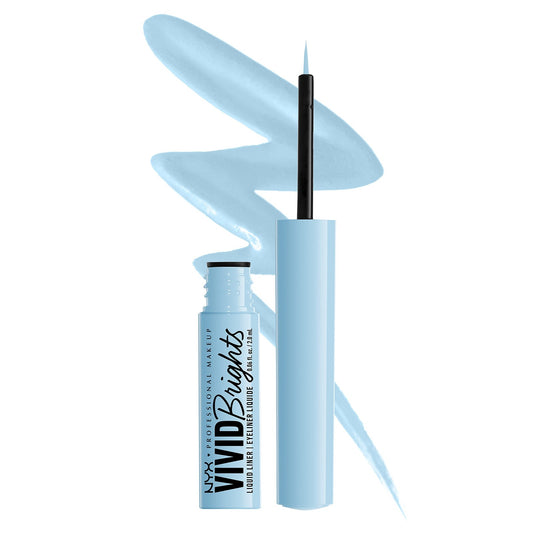 NYX Vivid Brights Matte Liquid Eyeliner - VBLL06 Blue Thang