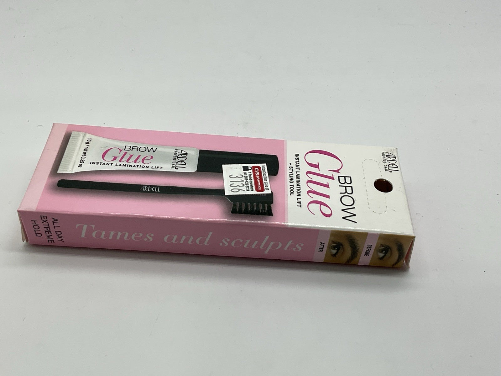 Ardell Brow Glue Instant Lamination Lift + Styling Tool 0.35 oz - 59755 Clear