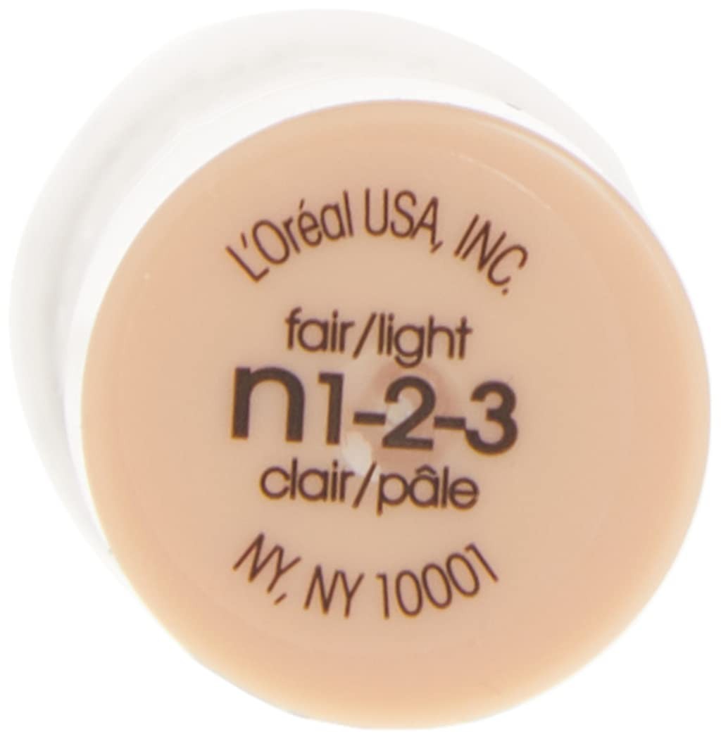 L'Oreal True Match Super Blendable Crayon Concealer 0.1 oz Fair Light N1-2-3