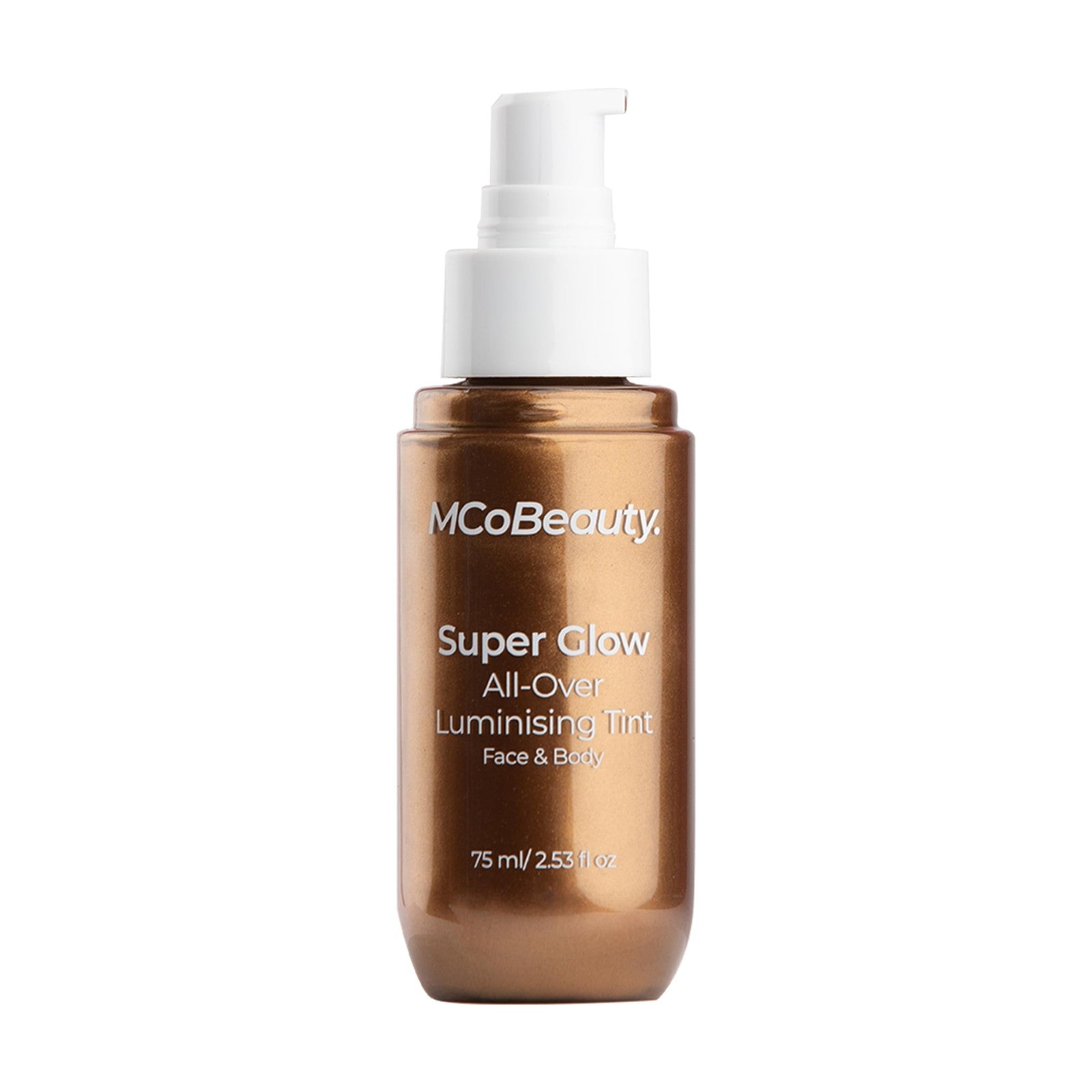MCoBeauty Super Glow All-Over Luminising Tint Face and Body 75 ml 2.53 Fl oz