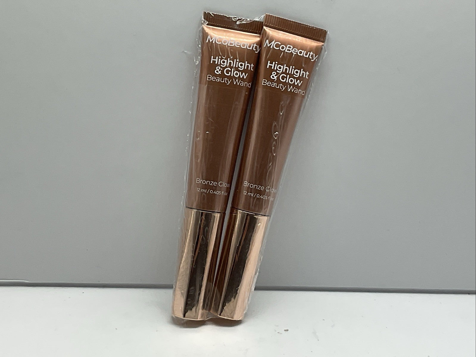 2 PACK - MCoBeauty Highlight & Glow Beauty Wand - Bronze Glow