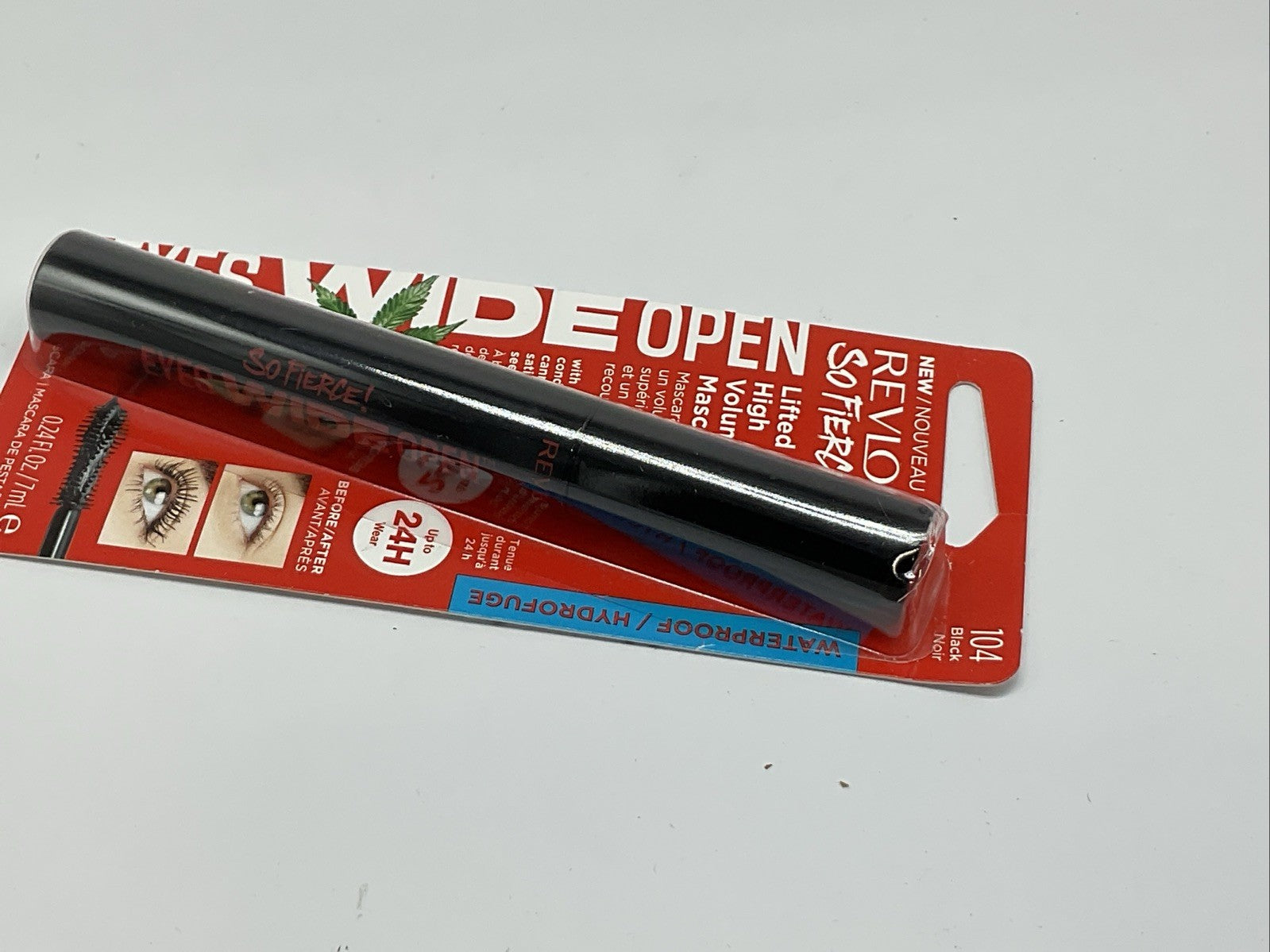 Revlon So Fierce! Eyes Wide Open Waterproof Mascara- 104 Black - Single