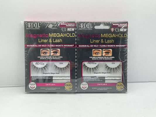2 PACK - Ardell Magnetic Liquid Liner & Lash Kit - 054 Megahold