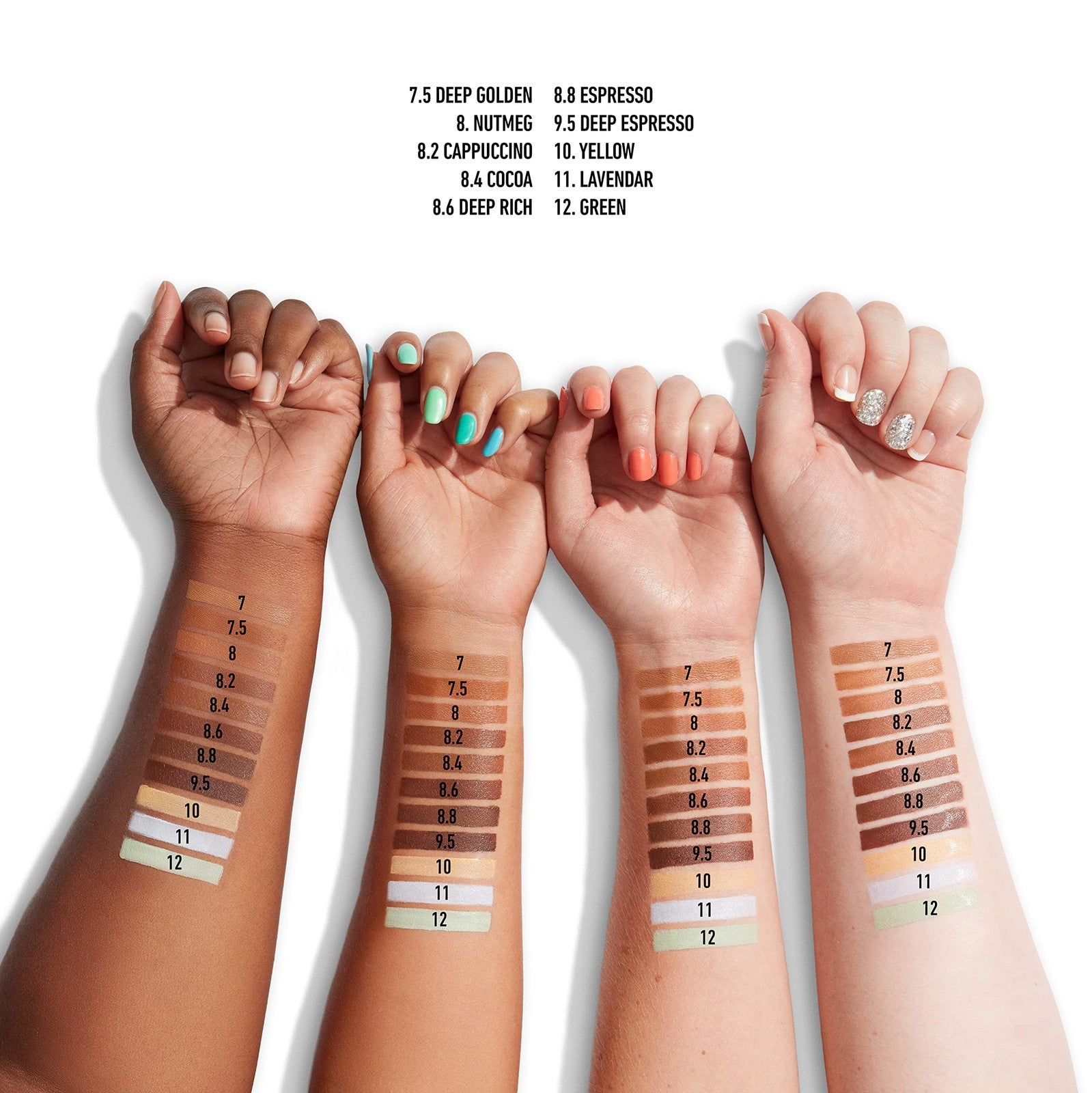 NYX PROFESSIONAL MAKEUP HD Studio Photogenic Concealer Green CW12