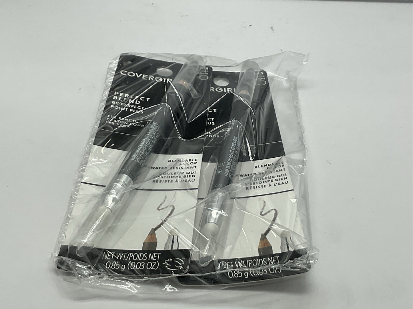 2 PACK - CoverGirl Perfect Blend By Perfect Point Plus Eye Pencil - 105 Charcoal
