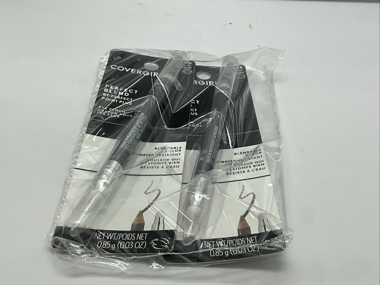 2 PACK - CoverGirl Perfect Blend By Perfect Point Plus Eye Pencil - 105 Charcoal