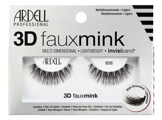 Ardell Professional 3D Faux Mink Eyelashes - 858