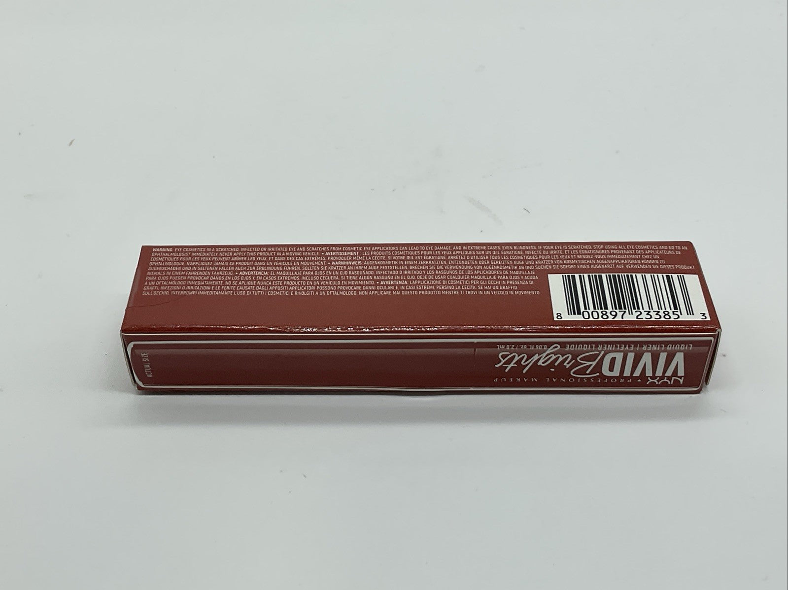 NYX Professional Makeup Vivid Brights Liquid Liner - On Red