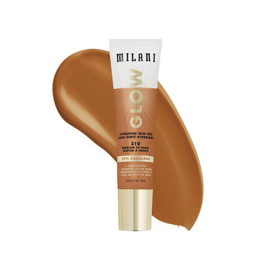 Milani Glow Hydrating Skin Tint - 310 Medium to Dark