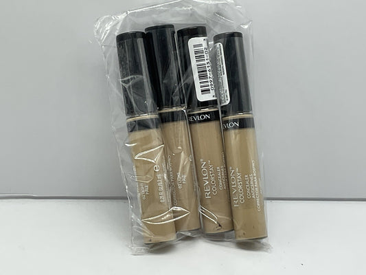 4 PACK - REVLON COLORSTAY FULL COVERAGE CONCEALER 015 LIGHT PALE 