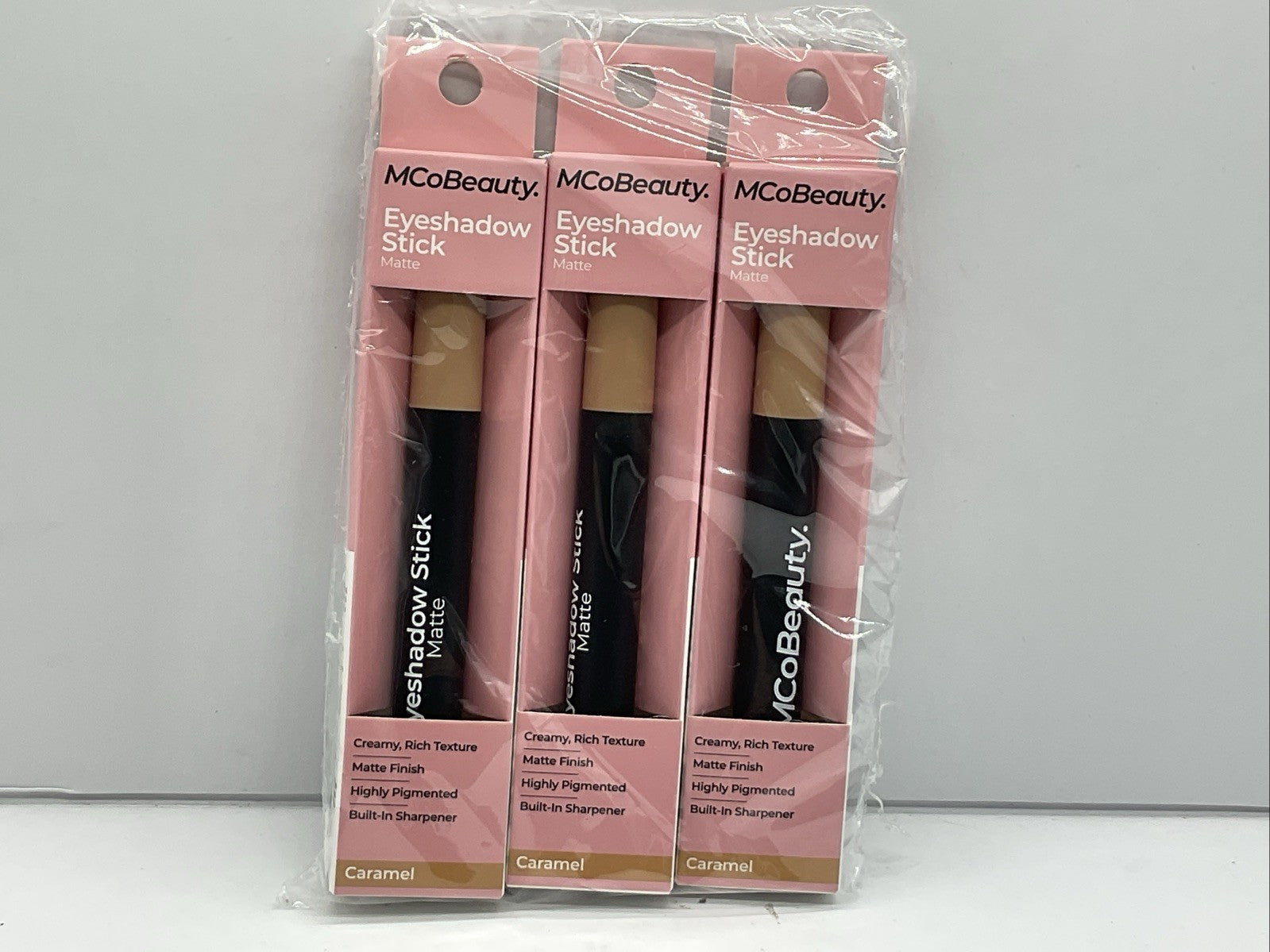 3 PACK - MCoBeauty Eyeshadow Stick - Caramel