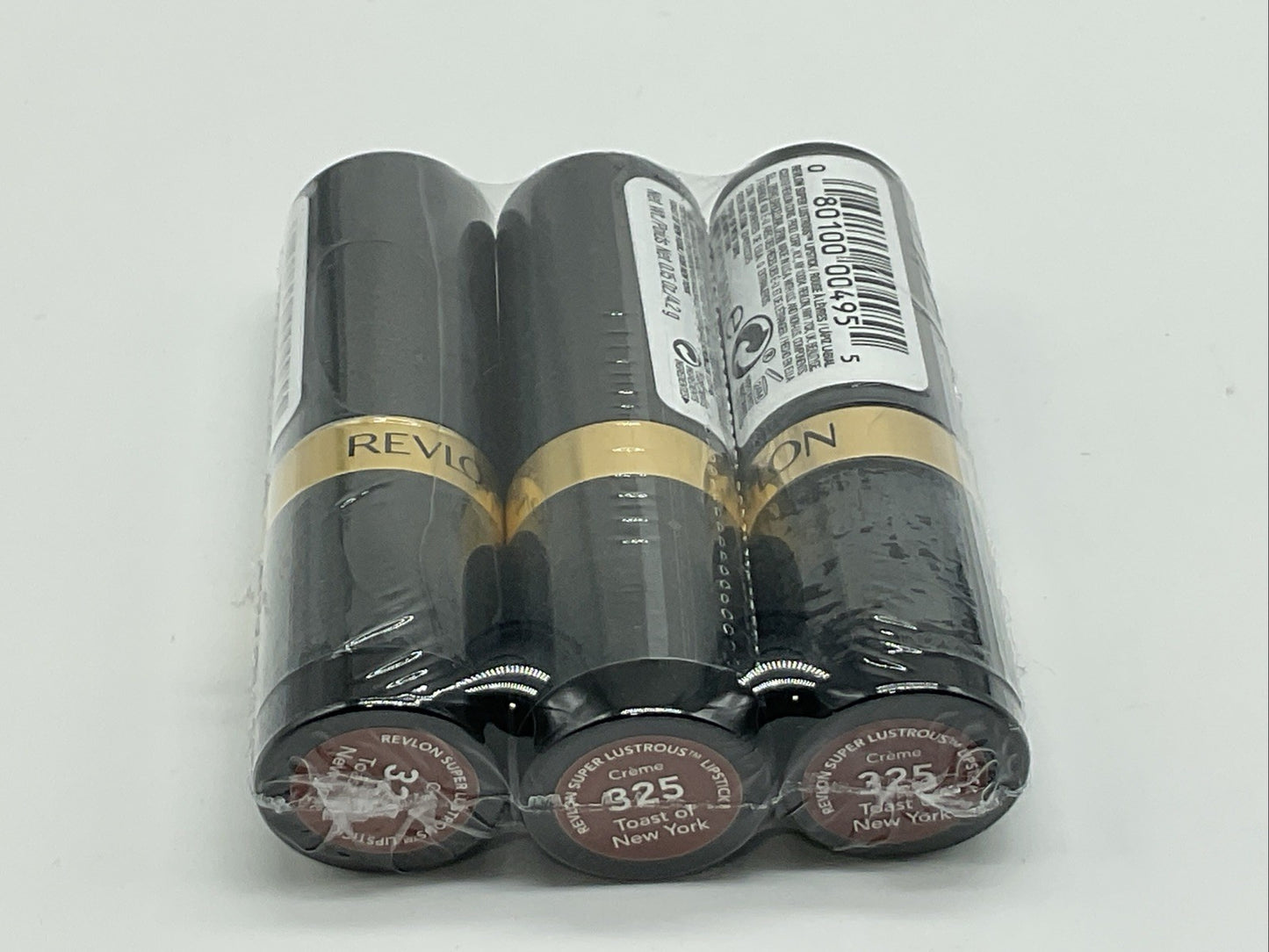 3 PACK - Revlon Super Lustrous Lipstick - 325 Toast Of New York