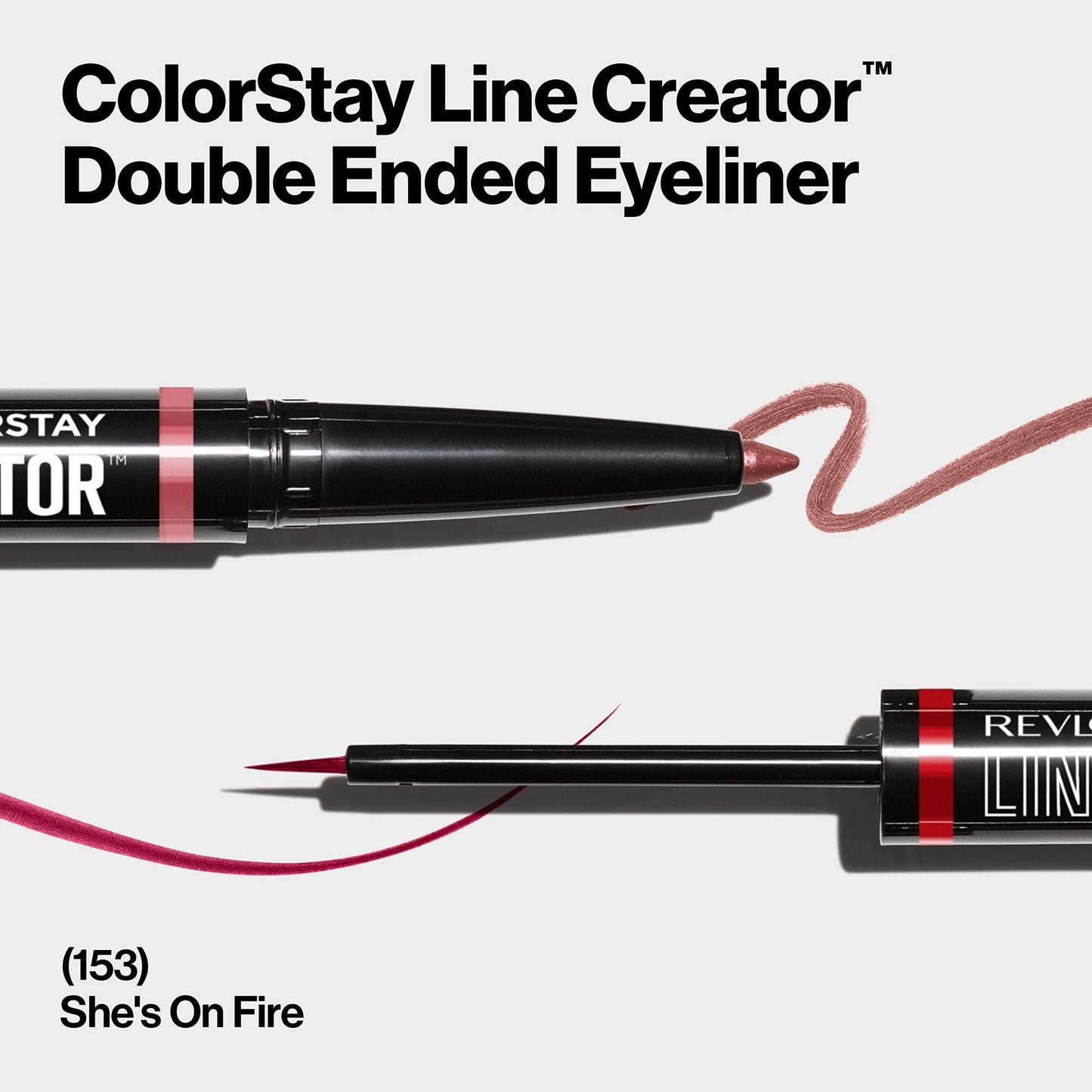Revlon ColorStay Line Creator Double Ended Eyeliner - 153 She's On Fire