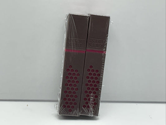 2 PACK - Burt's Bees 100% Natural Lipstick Shade - 514 Brimming Berry