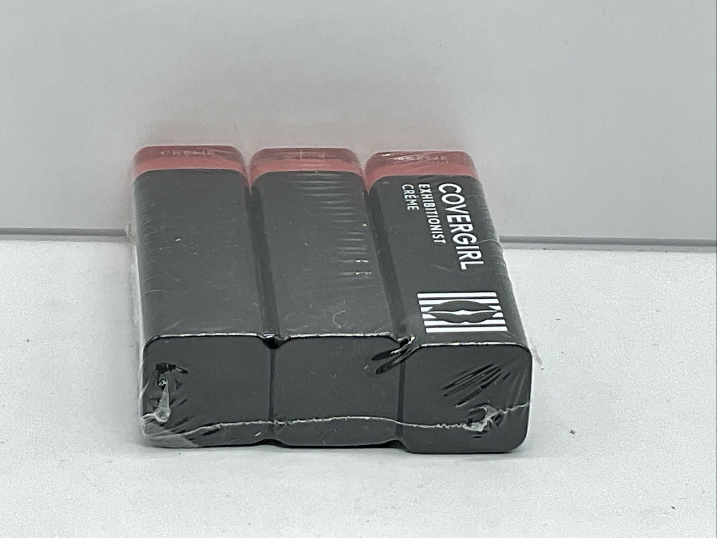 3 PACK - Covergirl Exhibitionist Creme Lipstick Lip Color - 390 Sweetheart Blush