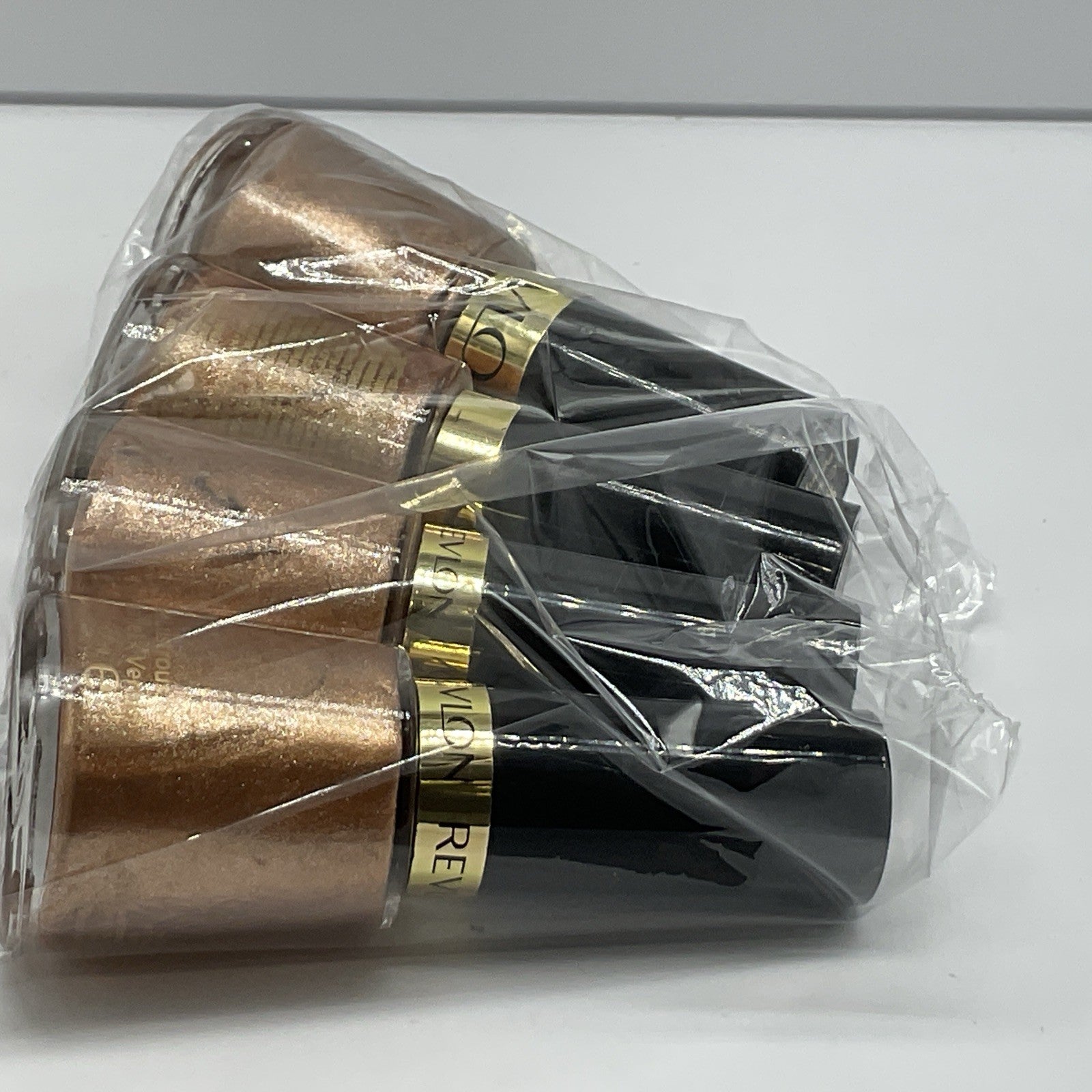 4 PACK - Revlon Super Lustrous Nail Polish Enamel 932 Copper Penny