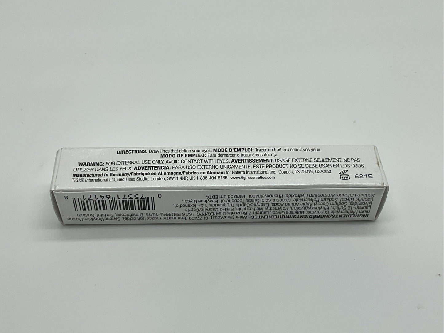 TIGI Patent Liquid Eyeliner 0.08 Oz - Black