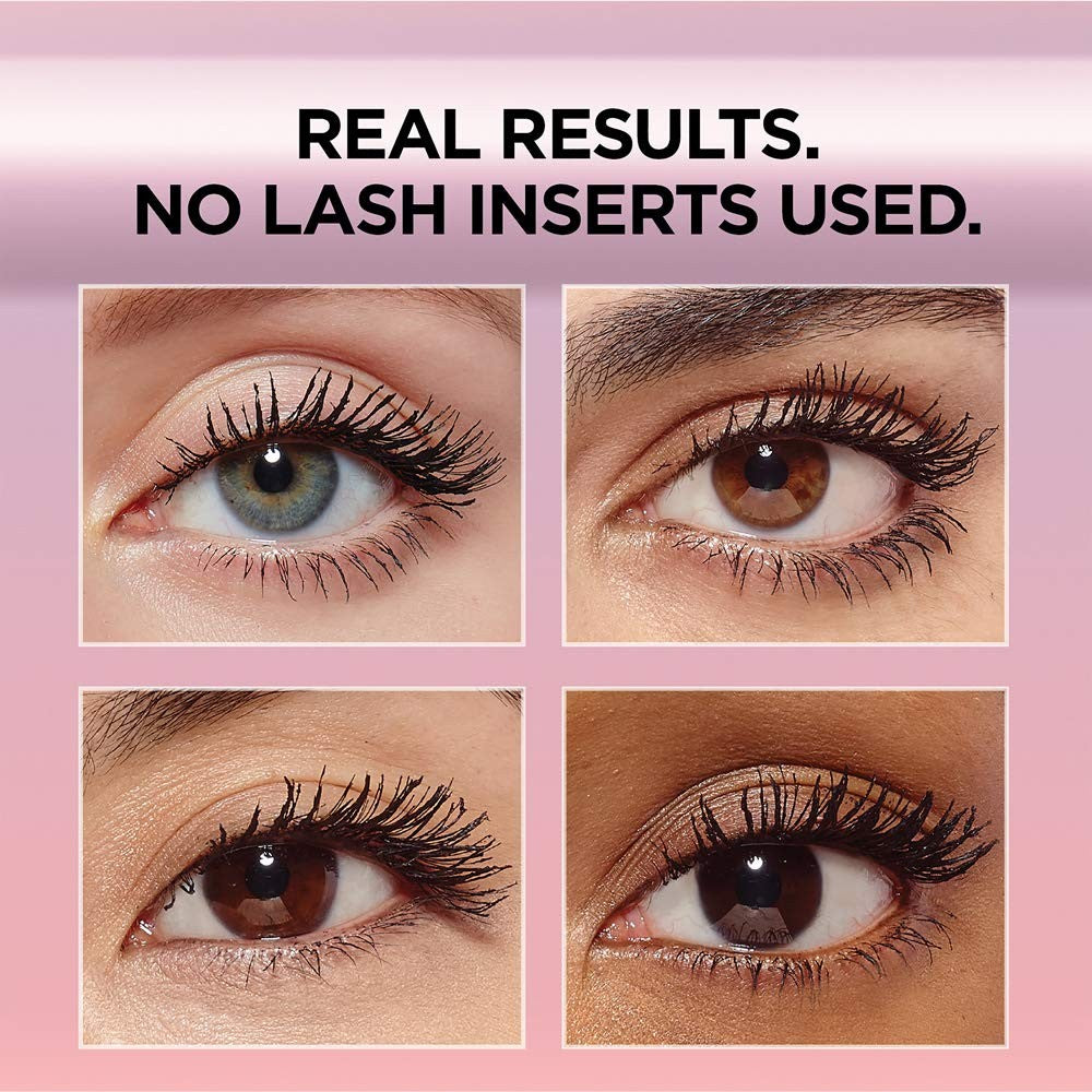 2 PACK - Loreal Air Volume Mega Mascara Sealed Waterproof - 853 Blackest Black