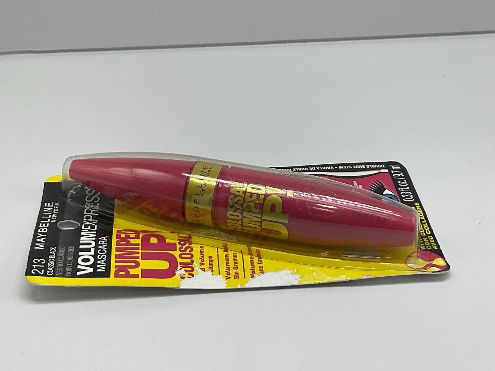 Maybelline Volum'Express Pumped Up Colossal Mascara - 213 Classic Black - Single