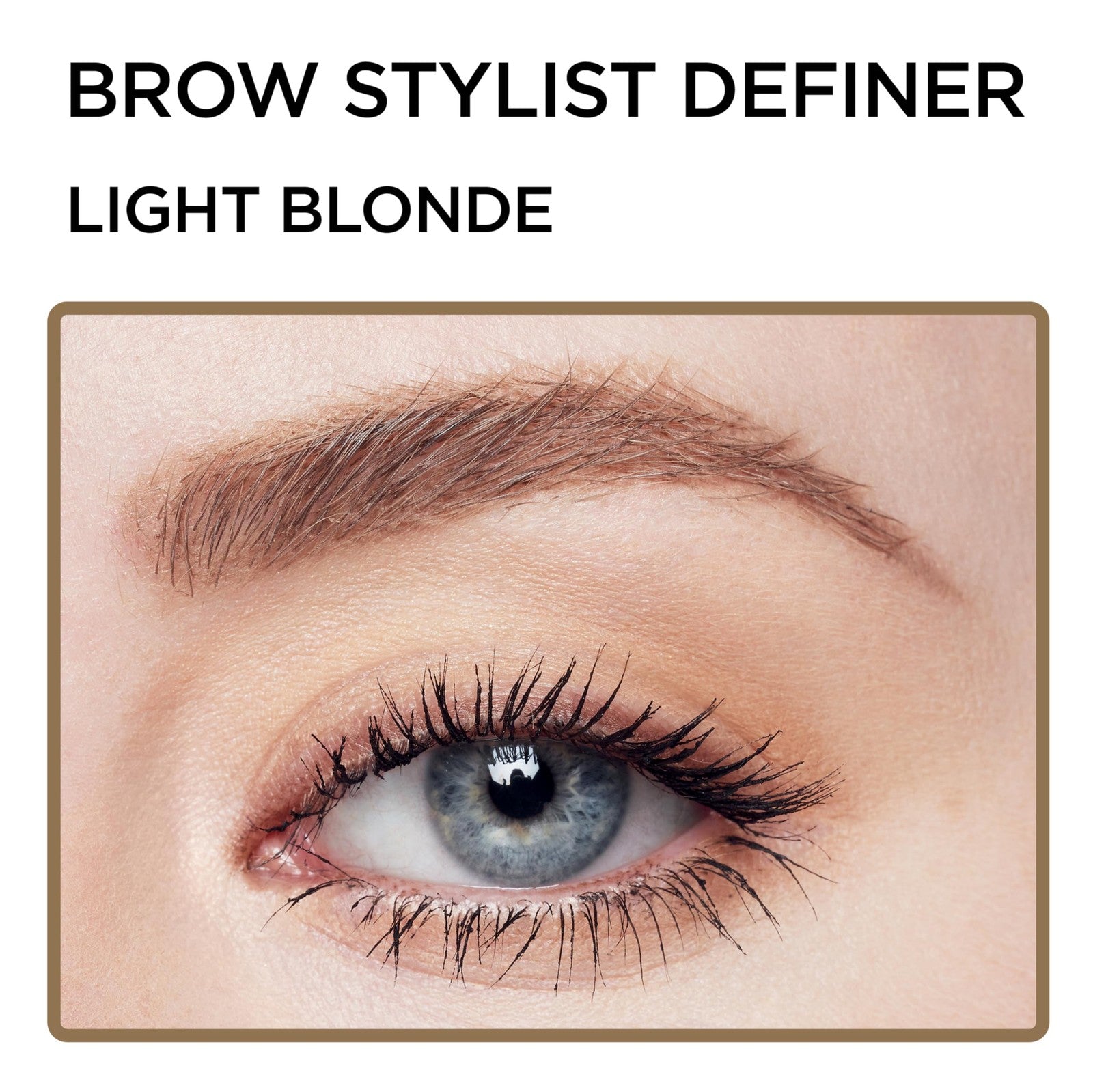 L’Oreal Paris Eyebrow Stylist Definer Pencil Light Blonde Waterproof, 2 pack