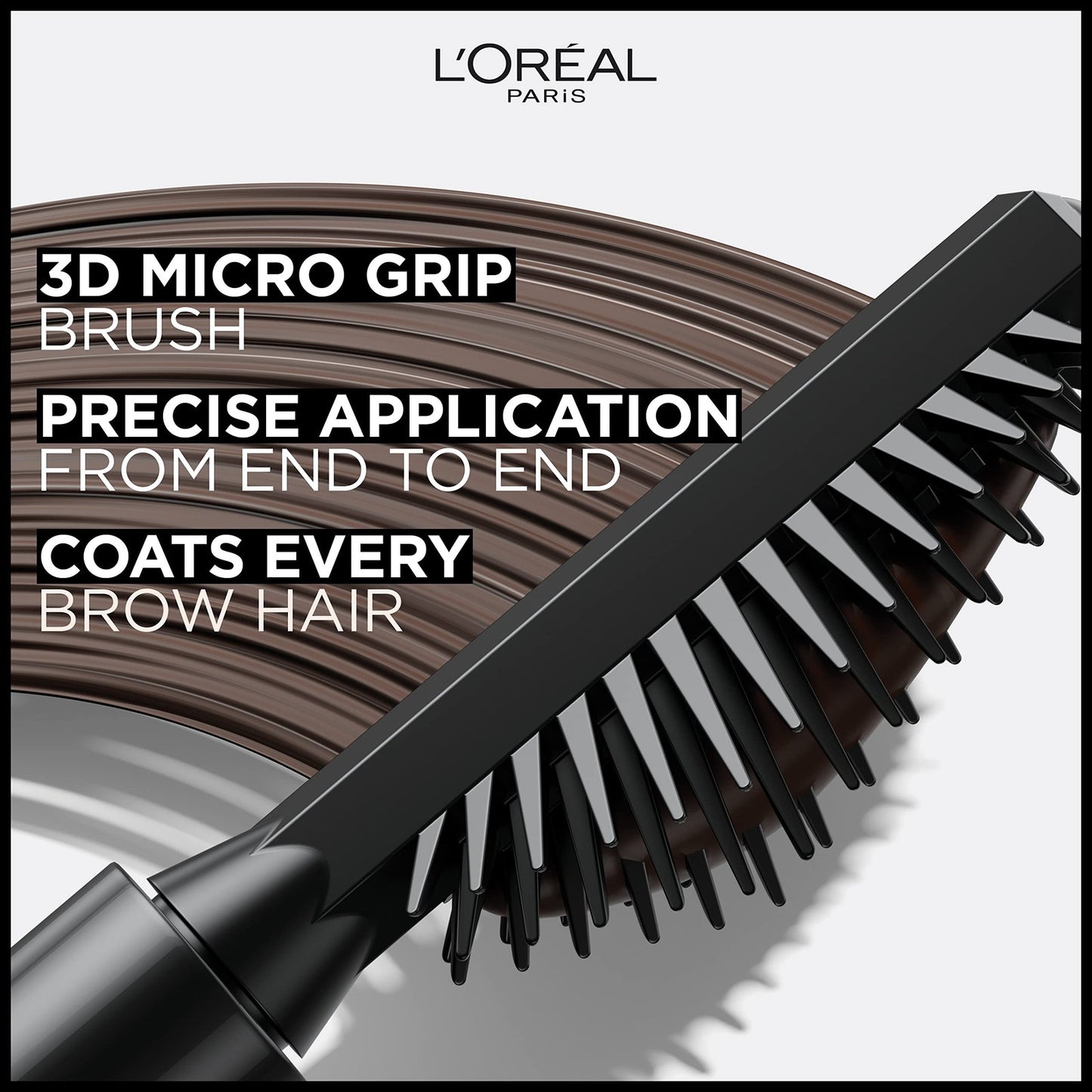 L’Oréal Infallible Volumizing 24H Wear Brow Mascara, 7.0 Blonde, 0.13 Fl Oz