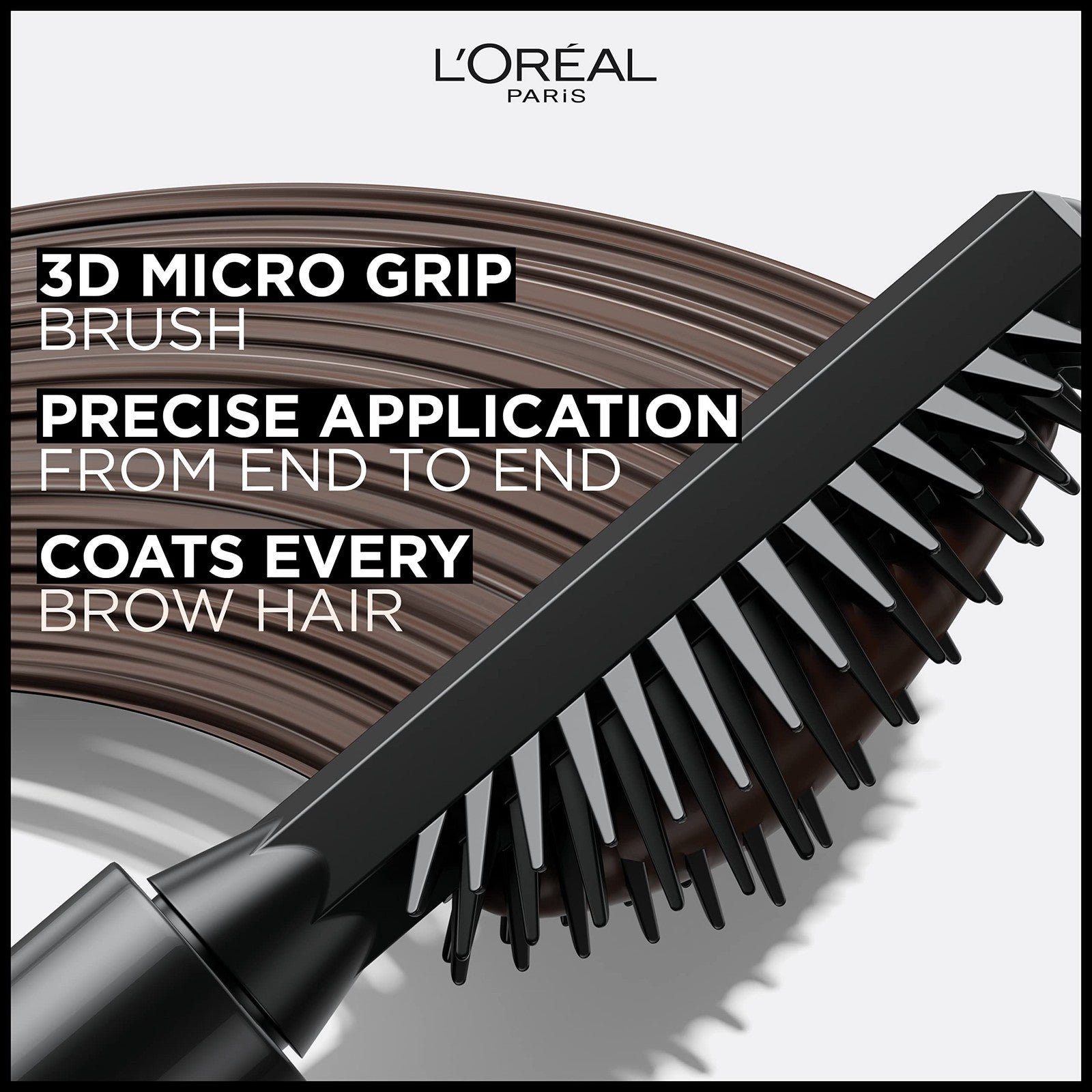 L’Oréal Infallible Volumizing 24H Wear Brow Mascara, 7.0 Blonde, 0.13 Fl Oz