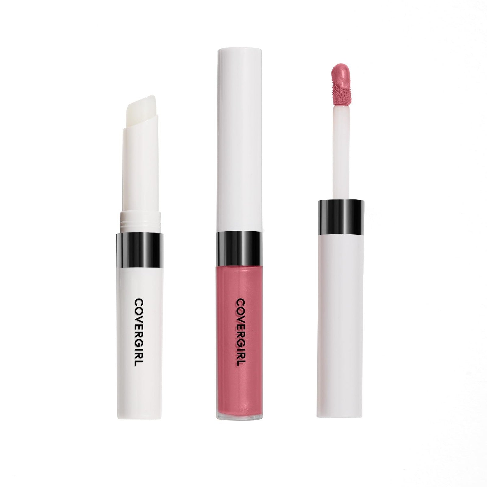 2 PACK - Covergirl Outlast All-Day Lip Color With Topcoat - 549 Always Rosy