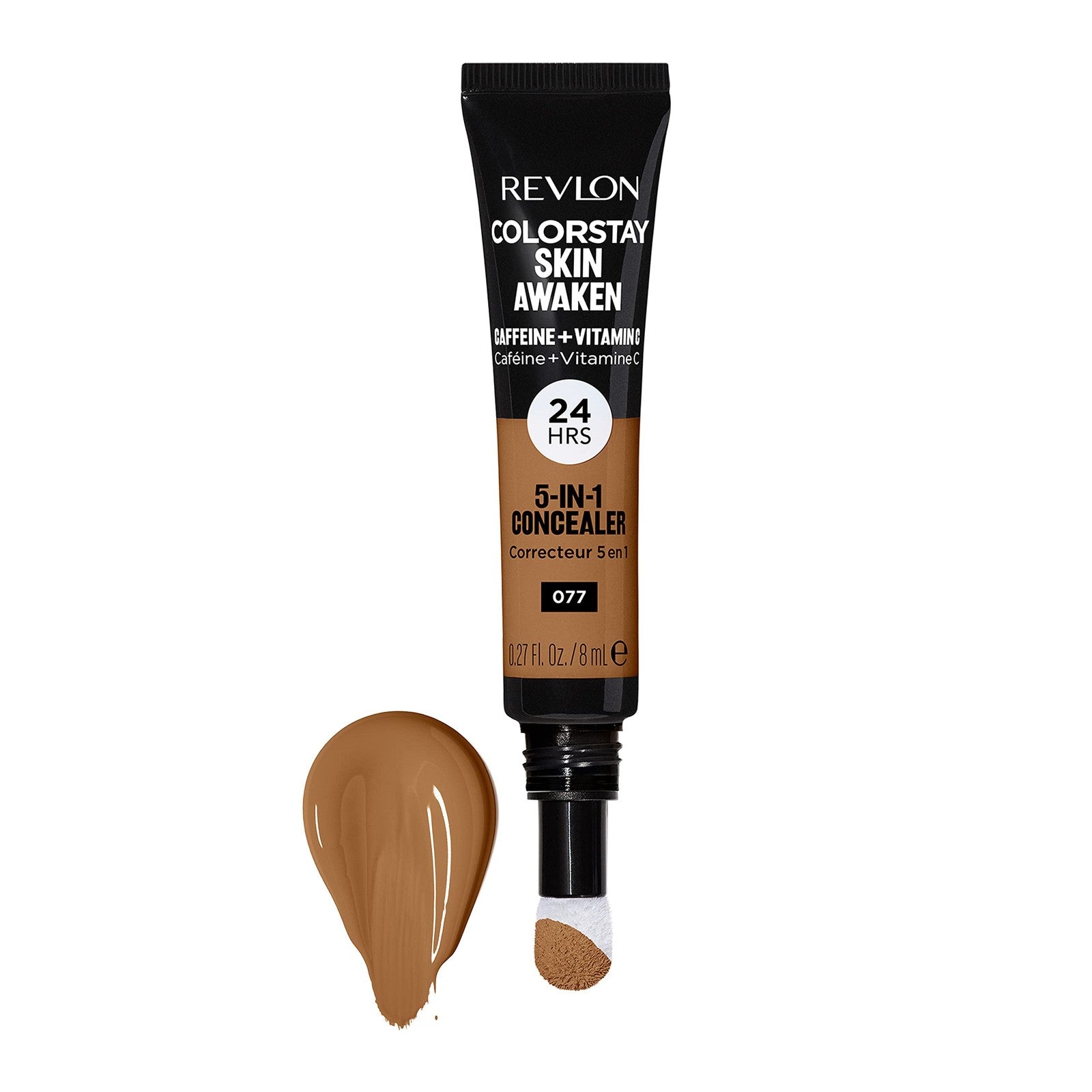 2 Pack - Revlon ColorStay 5-in-1 Concealer, 077 Cinnamon