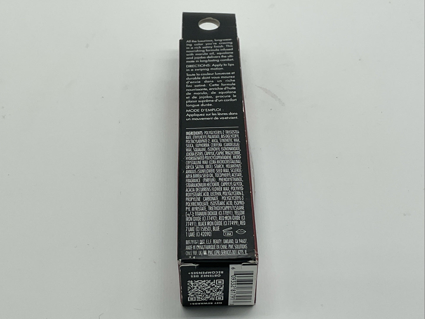 e.l.f. O Face Satin Lipstick Richly Pigmented Vegan & Cruelty-Free - Shameless