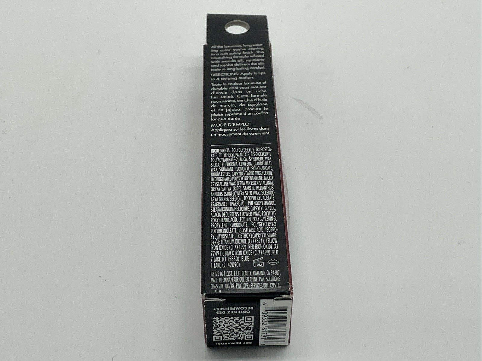 e.l.f. O Face Satin Lipstick Richly Pigmented Vegan & Cruelty-Free - Shameless