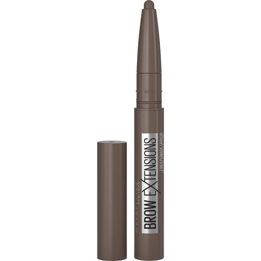 Maybelline Brow Extensions Fiber Pomade Crayon Eyebrow Makeup - 260 Deep Brown