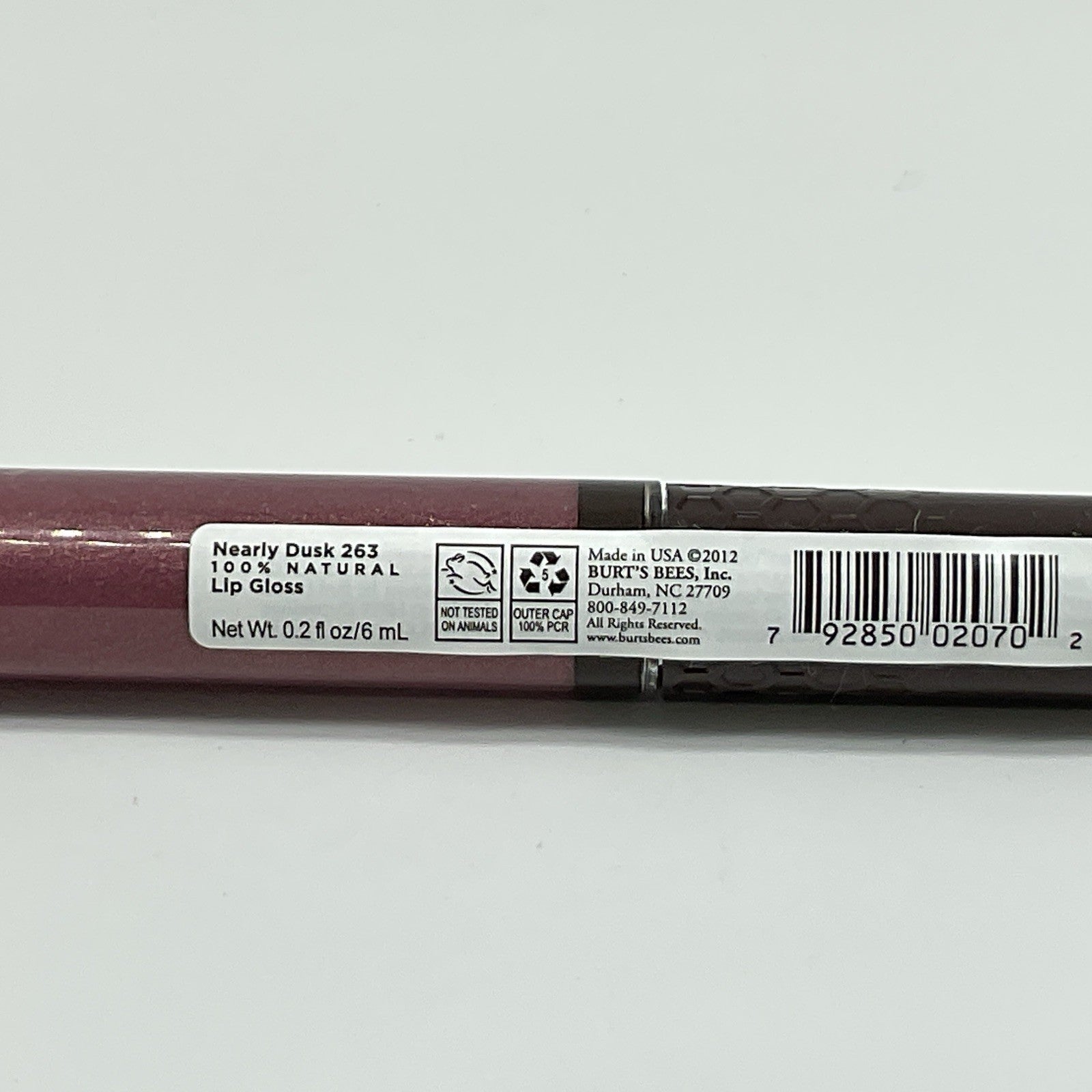 Burt's Bees 100% Natural Lip Gloss - 263 Nearly Dusk