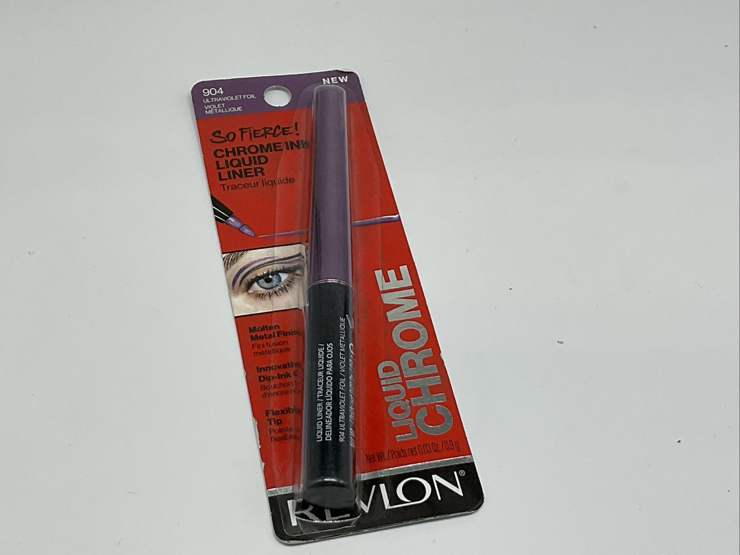 REVLON So Fierce! Chrome Ink Liquid Eyeliner - 904 Ultraviolet - Single