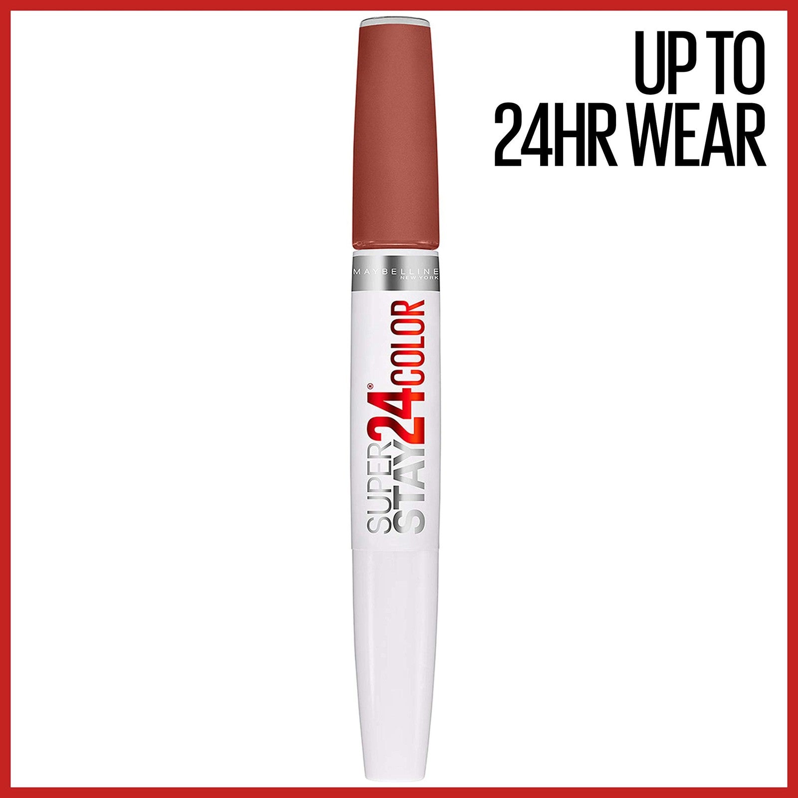 Maybelline Super Stay 24, 2-Step Liquid Lipstick Makeup, Long Lasting Highly Pig